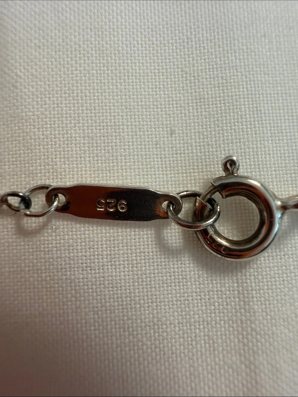 Tiffany and Co Sterling Silver Round Initial Pendant Necklace - Letter A